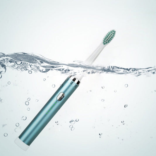 Aluminum Alloy Metal Handle Electric Toothbrush With Soft Bristles